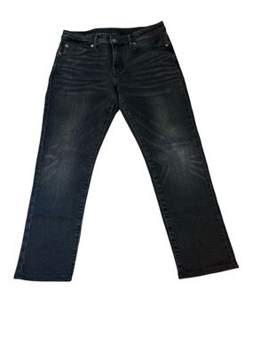 American Eagle Men's Black Straight-Leg Jeans size 32